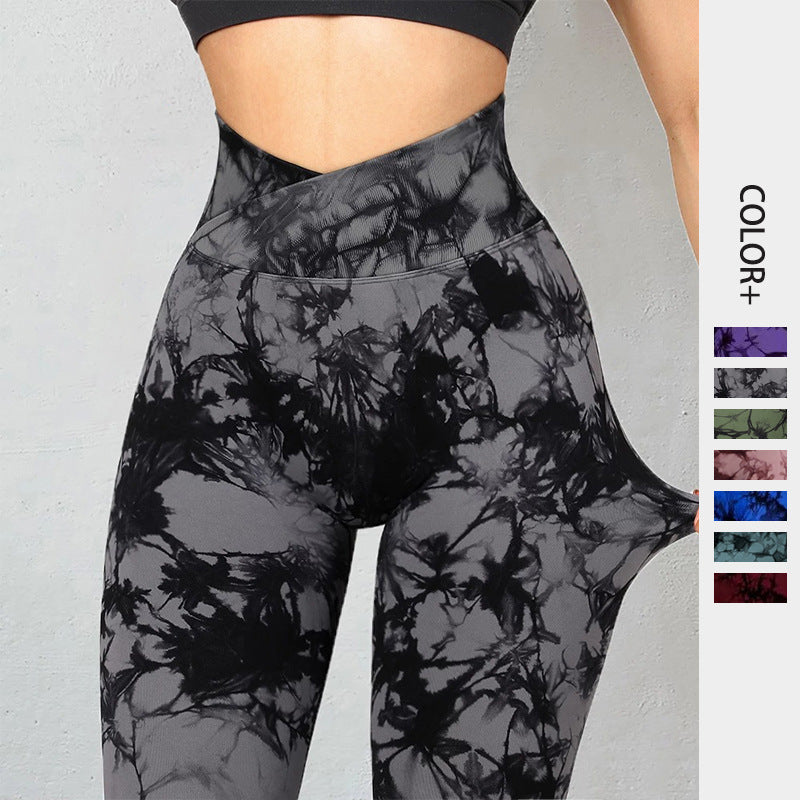 Legging tie-dye seamless - Seconde peau ultra-stretch