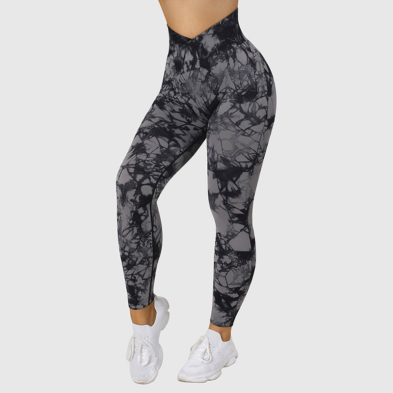 Legging tie-dye seamless - Seconde peau ultra-stretch
