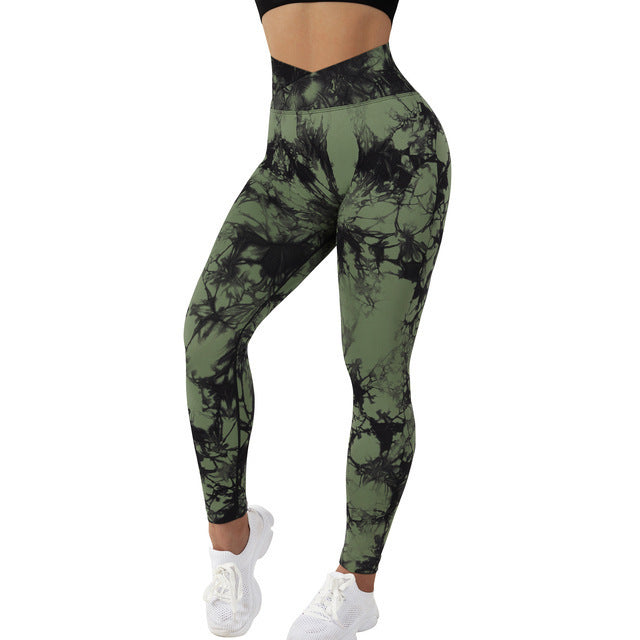 Legging tie-dye seamless - Seconde peau ultra-stretch