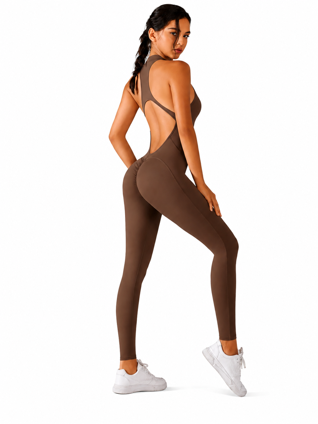 Combinaison Sculpt™ — Dos nu & Push-up intégré