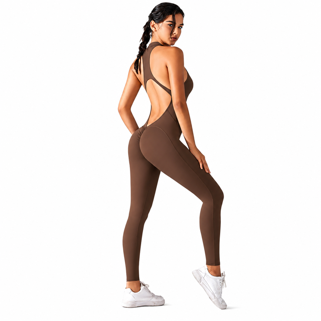 Combinaison Sculpt™ — Dos nu & Push-up intégré