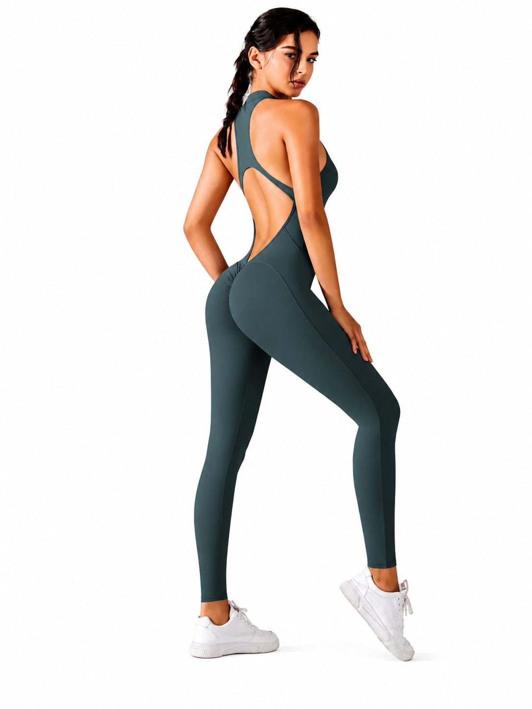 Combinaison Sculpt™ — Dos nu & Push-up intégré
