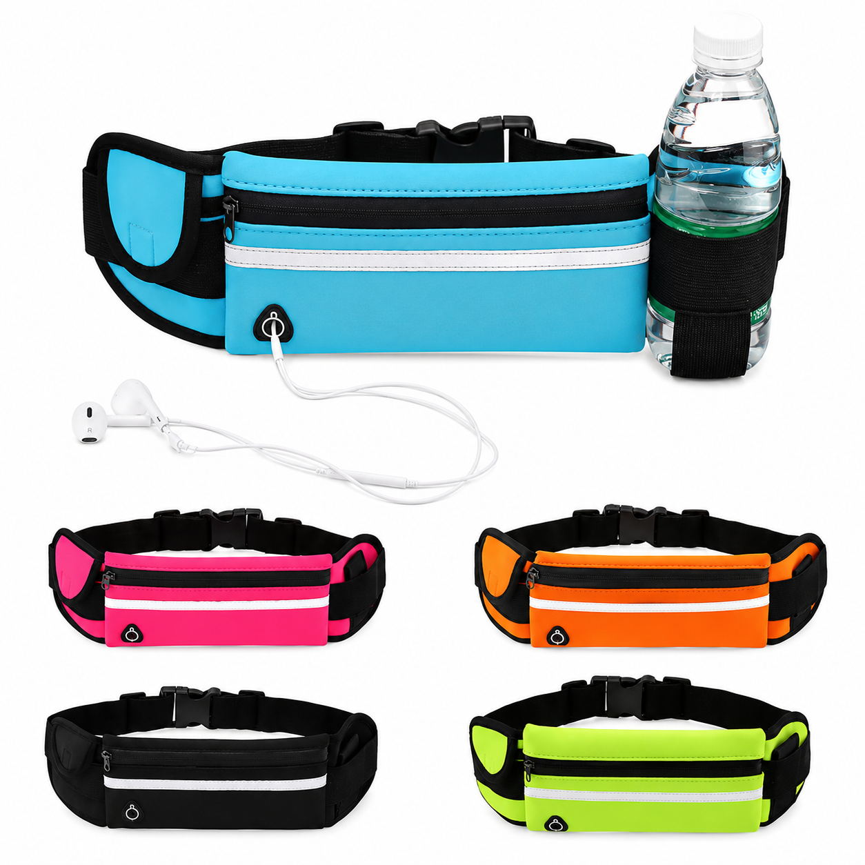 FlexMove™ | Sac Banane Sport Imperméable pour Running, Voyage et Fitness