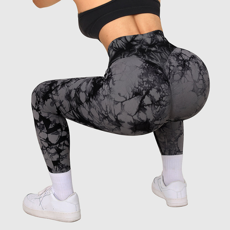 Legging tie-dye seamless - Seconde peau ultra-stretch