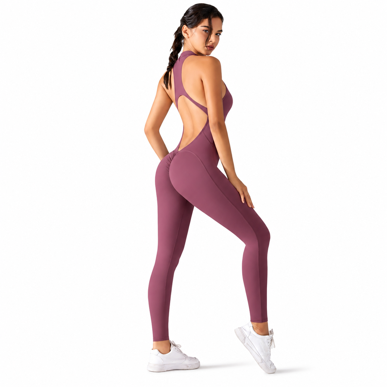 Combinaison Sculpt™ — Dos nu & Push-up intégré