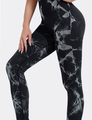Legging tie-dye seamless - Seconde peau ultra-stretch
