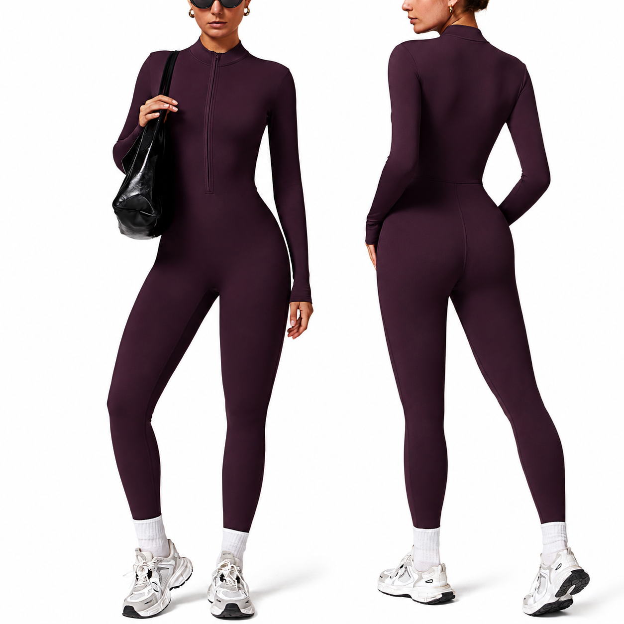 Combinaison Cozy™ — zippée manches longues
